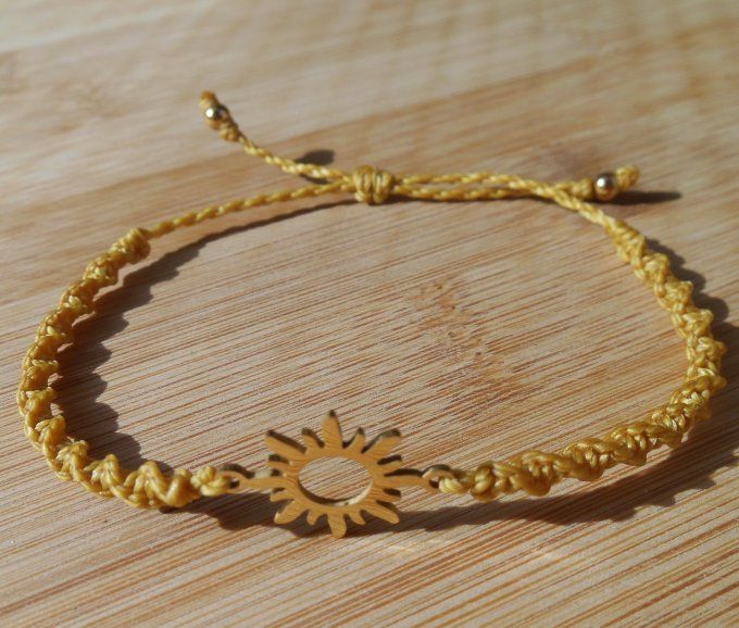 bracelet_macrame_jaune_soleil_acier_inoxydable_dore_3