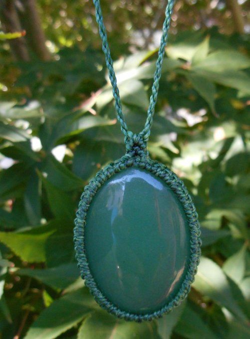 medaillon_macrame_vert_foret_aventurine_verte_2